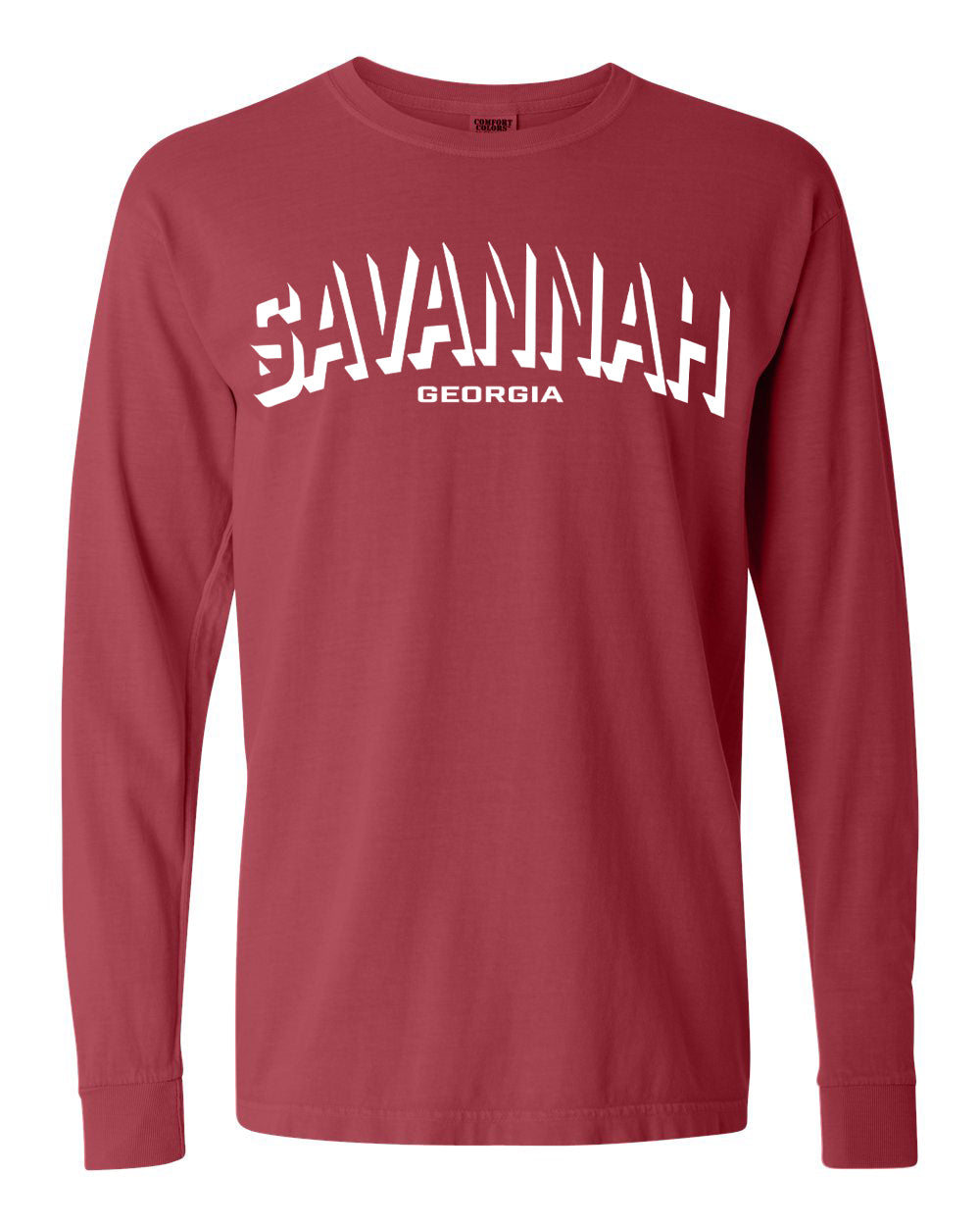 **SAVANNAH, GEORGIA ** Comfort Colors long sleeve Shirt