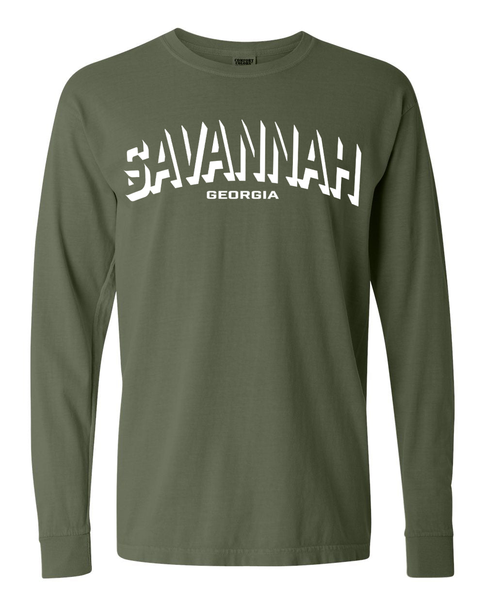 **SAVANNAH, GEORGIA ** Comfort Colors long sleeve Shirt