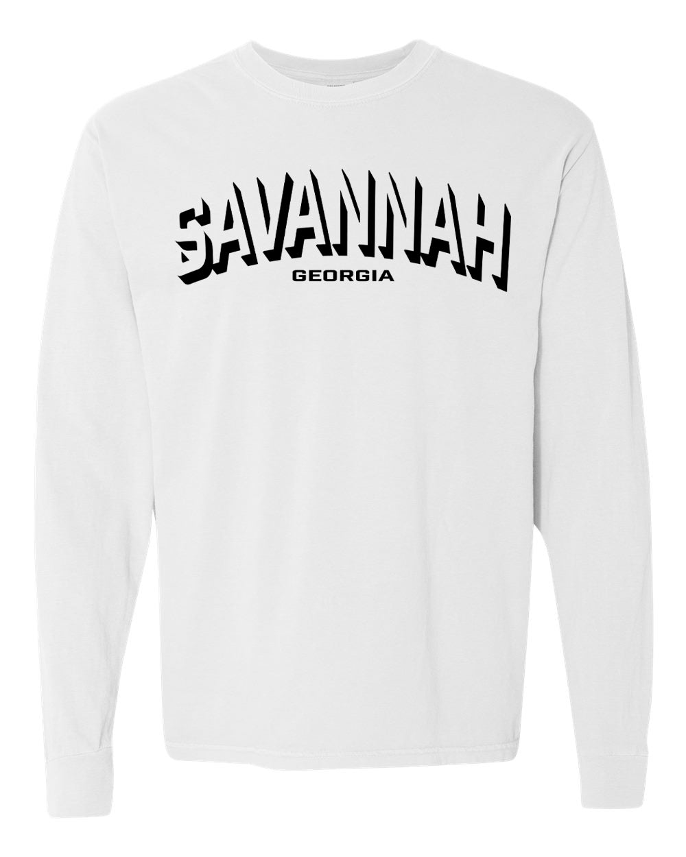 **SAVANNAH, GEORGIA ** Comfort Colors long sleeve Shirt