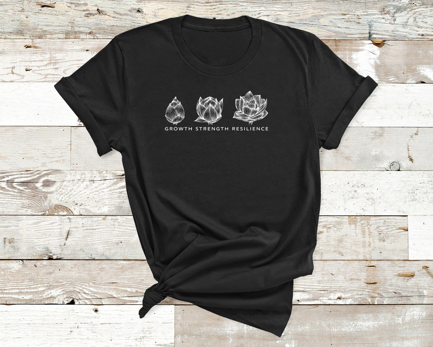 Lotus Flower Unisex Tee