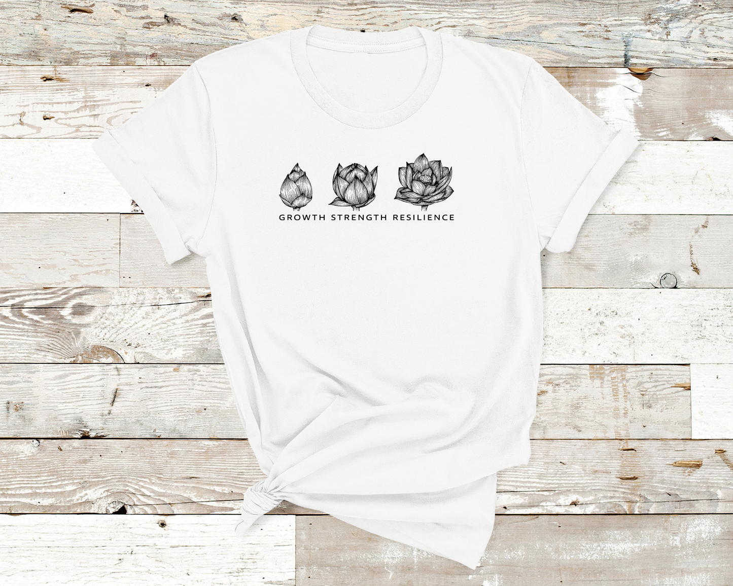 Lotus Flower Unisex Tee